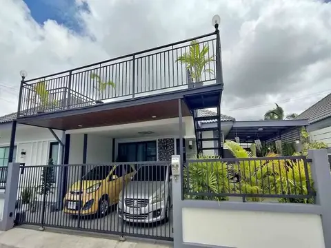 3-bedroom house for sale in Mabprachan at Single-Storey House near Mabprachan