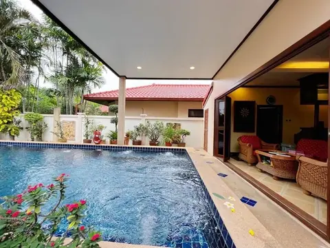 3-bedroom pool villa for sale in Na Jomtien at Balina 1 Village