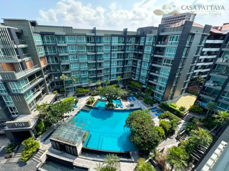 1-bedroom condo for rent in Central Pattaya at Apus Condo