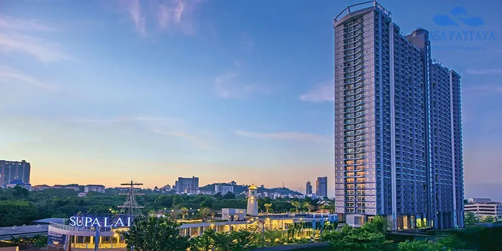 2-bedroom condo for sale in Thepprasit at Supalai Mare Pattaya