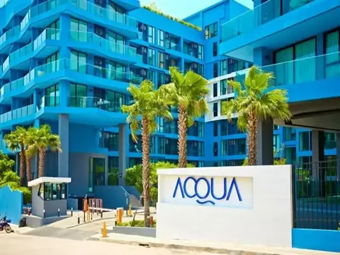 1-bedroom condo for rent in Jomtien at Acqua Condominium Jomtien