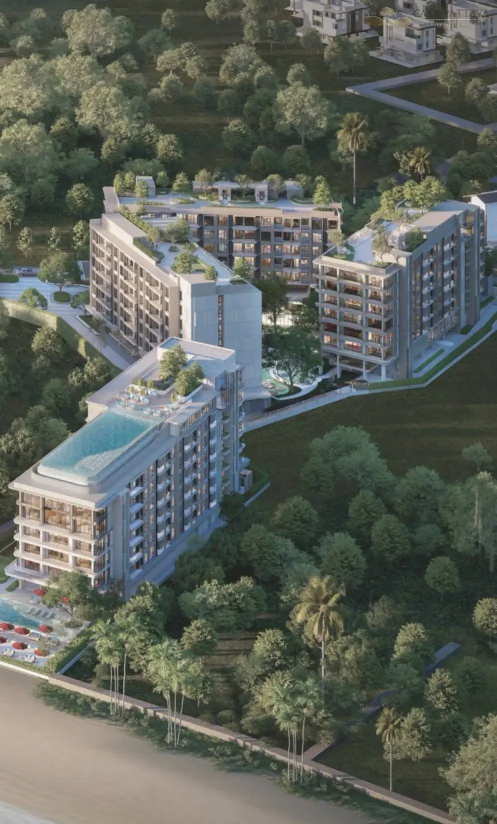 1-bedroom condo for sale in Na Jomtien at The Panora