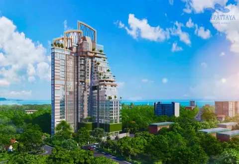 2-bedroom condo for sale in Jomtien at The Riviera Malibu