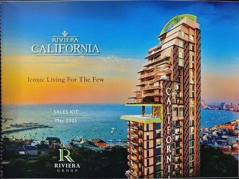 1-bedroom condo for sale in Jomtien at The Riviera California